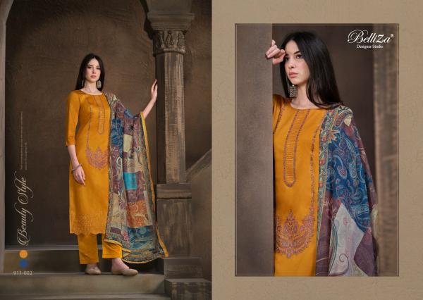 Belliza Jashn E Ishq Vol 7 Cotton Embroidered Dress Material